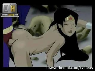 Justice league sexo vídeo - superman para maravilha mulher