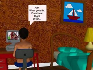 Mom in the sonâs room | comixfun 3d