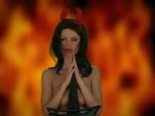 Devil nő - nagy cicik diva teases, hd szex videó 59